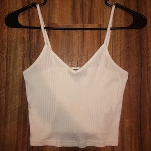 V neck crop top